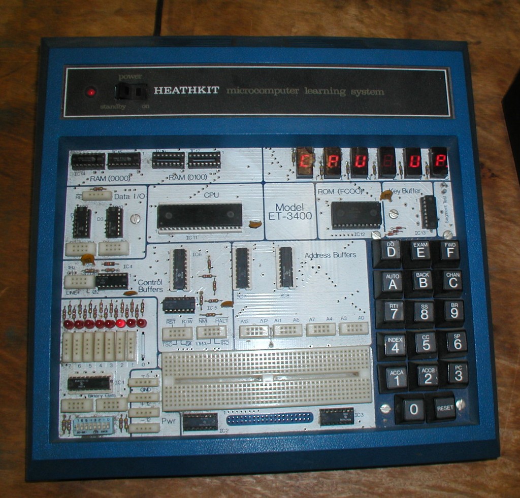 Heathkit ET-3400 Microprocessor Trainer