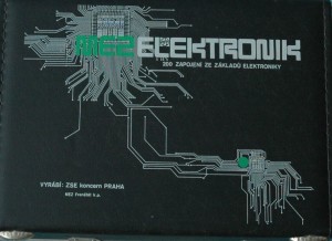 Stavebnice MEZ Elektronik 02 - koženkový kufřík